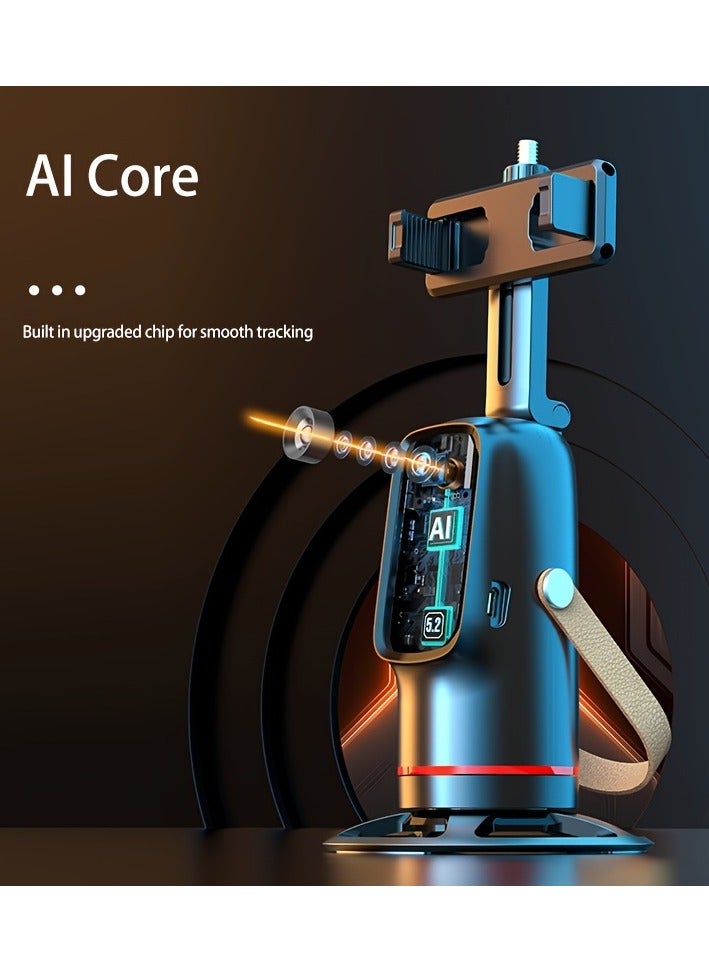 Face Tracking The Latest Fully Automatic Selfie Artifact 360-degree Rotation Intelligent Tracking Cloud Gimbal Live Broadcast Artifact - Image 4